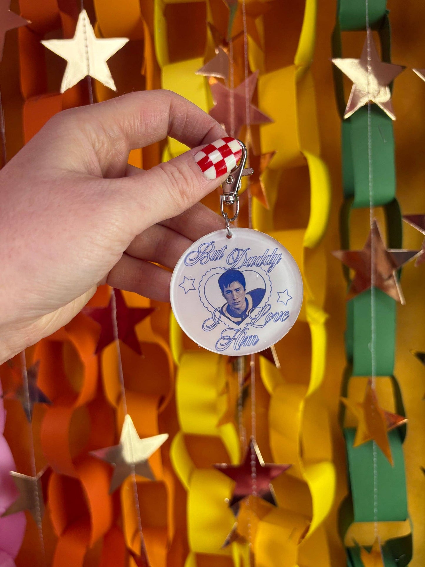 Heated Rivalry Large Acrylic Keychains: But daddy, I love him Ilya