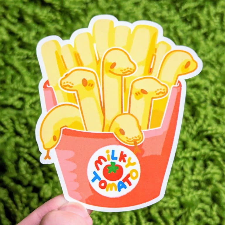 Snake Snack Fast Food Stickers: Snake Burger