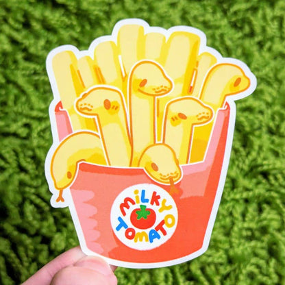 Snake Snack Fast Food Stickers: Snake Burger