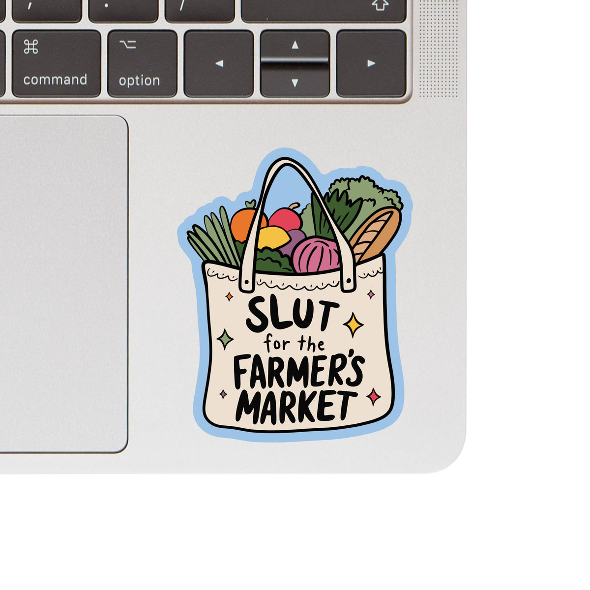 Farmer Market Funny Produce High Quality Vinyl Sticker