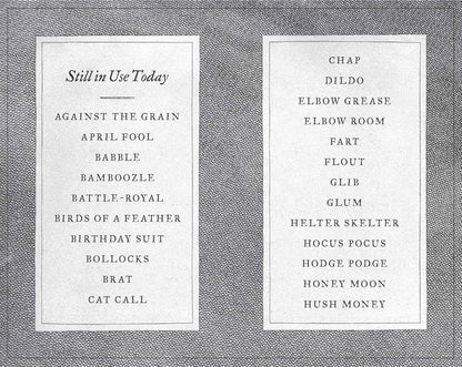 A Pocket Dictionary of the Vulgar Tongue