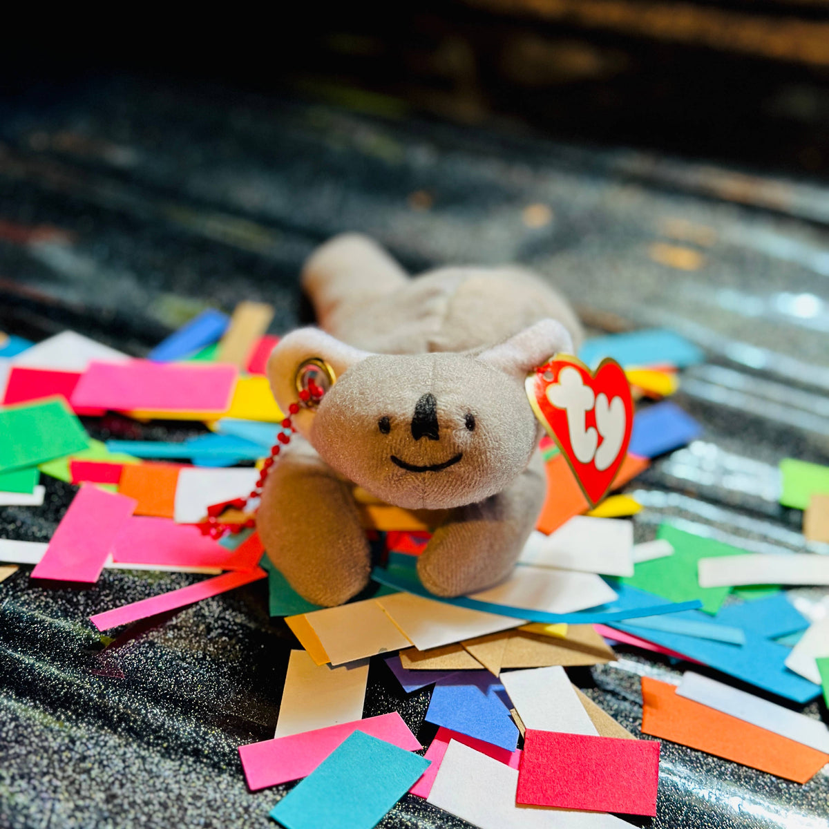 Teenie Beanie Baby Plush Keychain | 90's Nostalgia Blind Bag