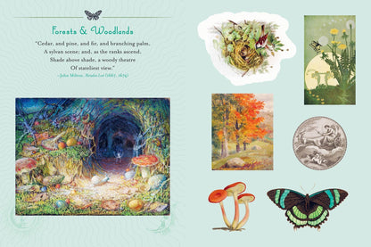 Mystical Earth Sticker Book: Flexi-Bind