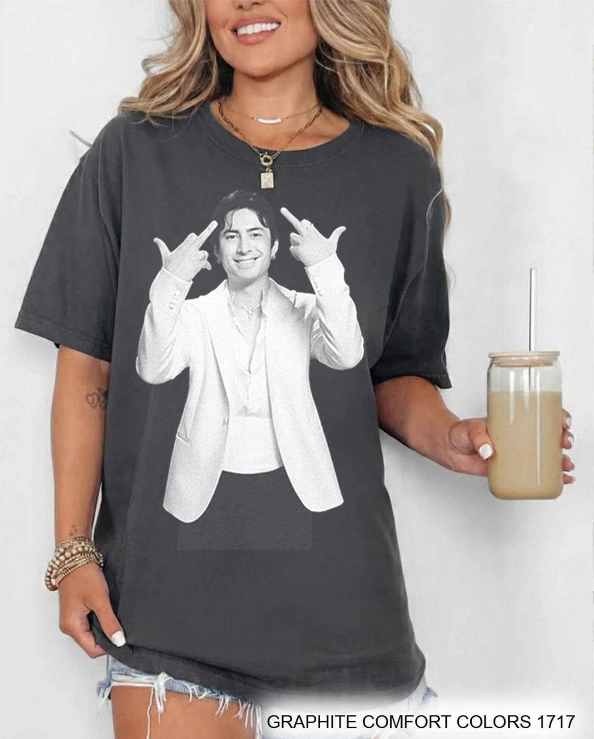 Hudson Williams Glambot Tee Heated Rivalry Shirt: T-shirt / Black / XL
