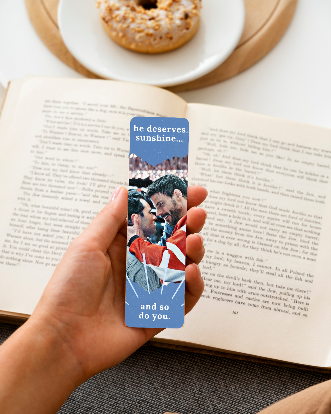 Heated Rivalry Scott and Kip Bookmark