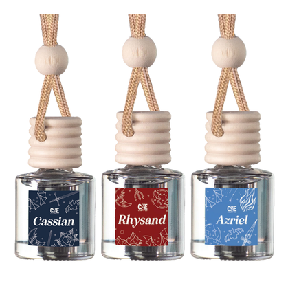 Bookish Scented Car Freshener - Long Lasting - Air Car Diffuser: Rhysand