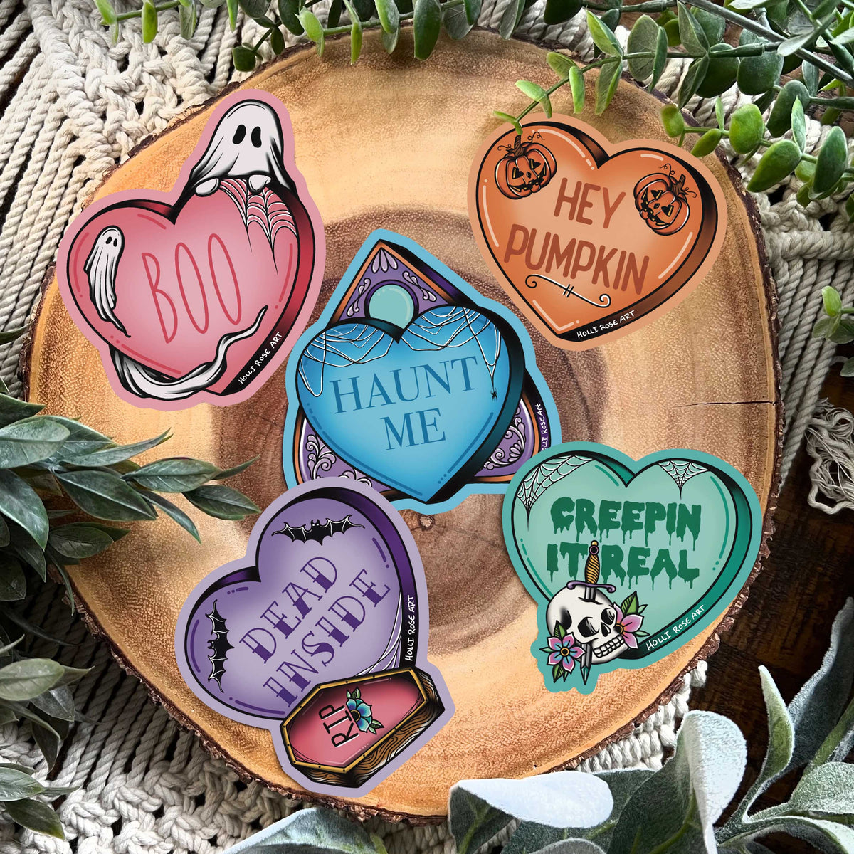 Dead Inside Heart Sticker 