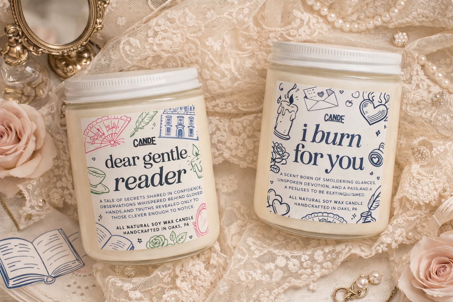 I Burn for You Scented Candle: Standard