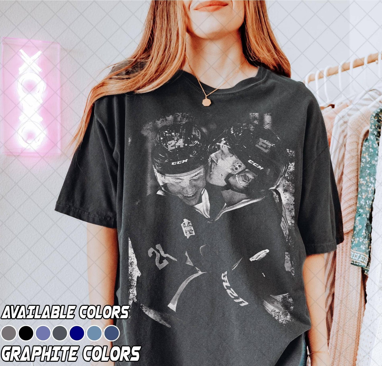 Rivalry Inspired Graphic Tee: T-shirt / Black / XL