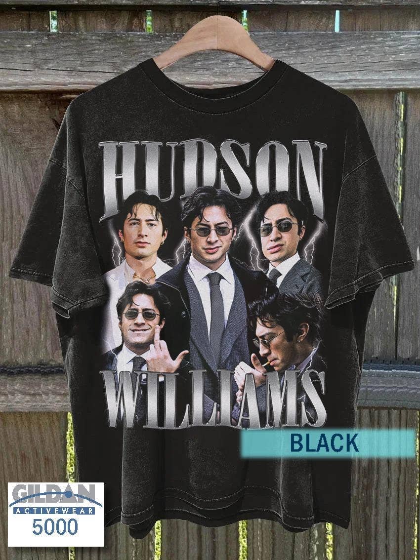 Comfort Colors Hudson Williams Connor Storrie Tee: T-shirt / Black / L