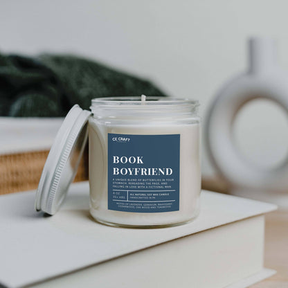 Book Boyfriend Candle: 8