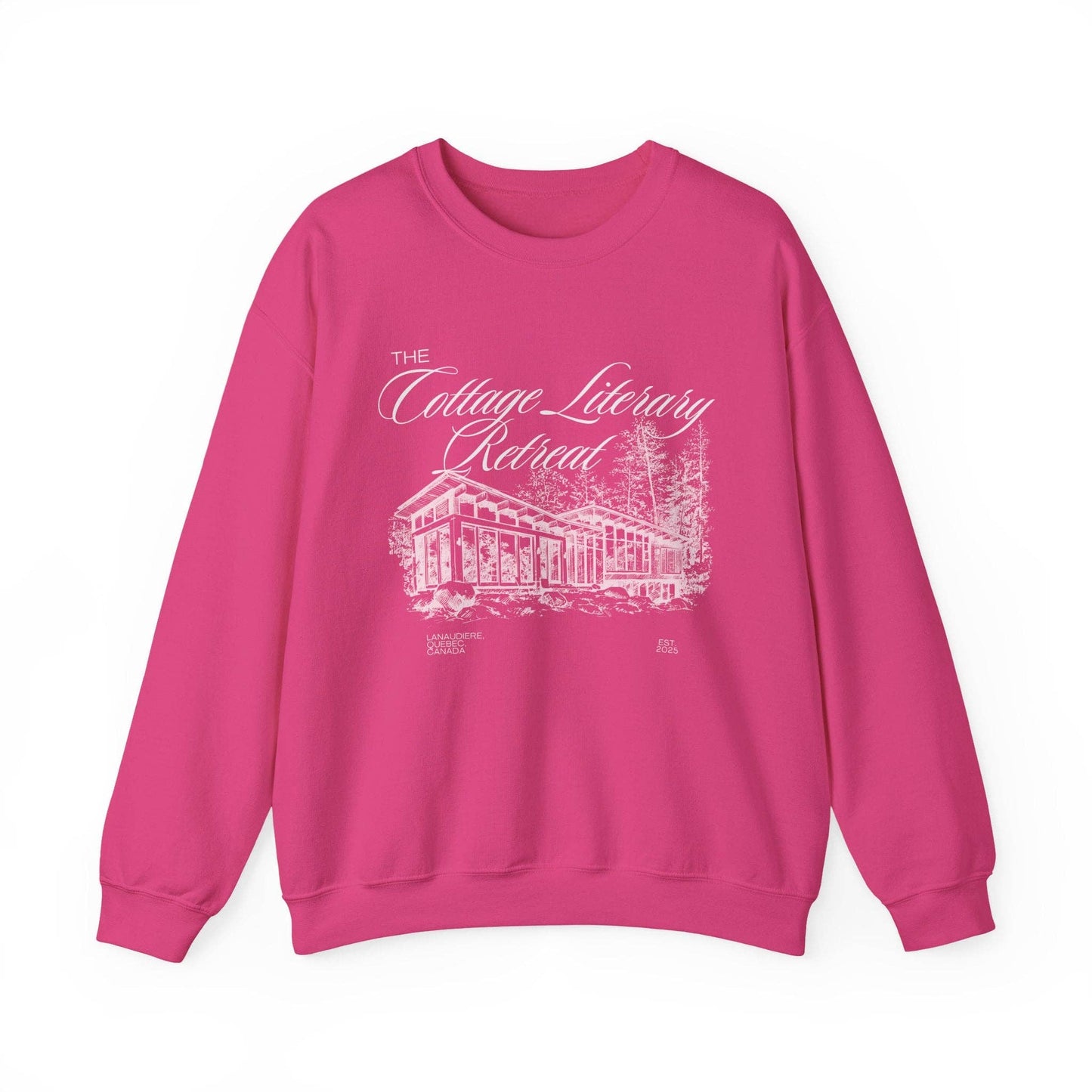 Heated Rivalry The Cottage Retreat Sweatshirt: Maroon / L