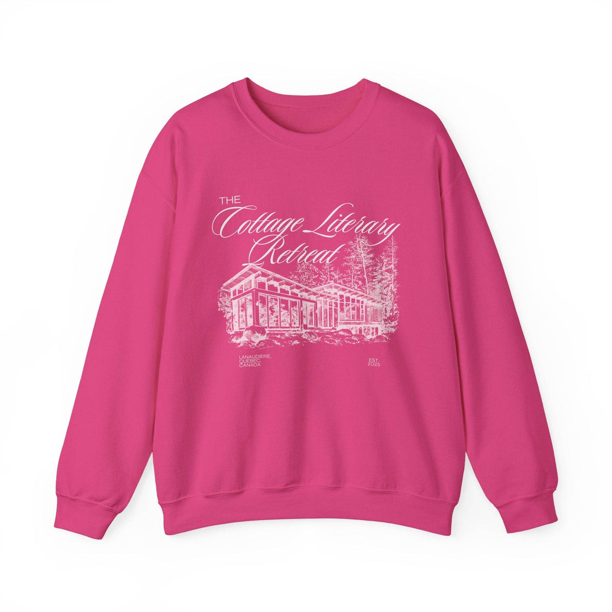 Heated Rivalry The Cottage Retreat Sweatshirt: Black / 2XL