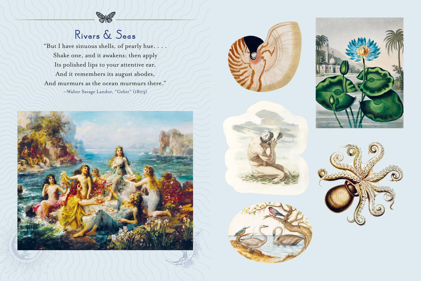 Mystical Earth Sticker Book: Flexi-Bind
