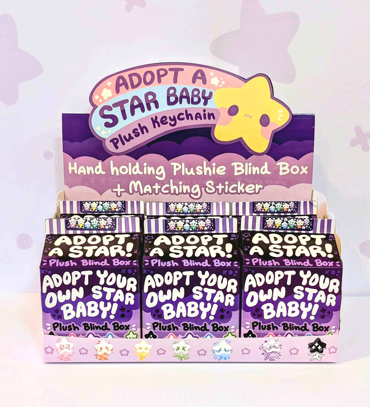 Adopt a Star Baby Plush Blind Box Wholesale Set