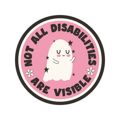 Invisible Disabilities Health High Quality Vinyl Sticker