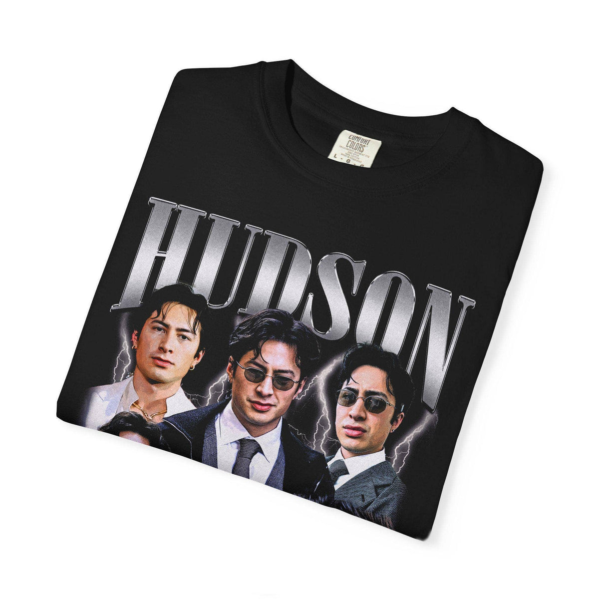 Comfort Colors Hudson Williams Connor Storrie Tee: T-shirt / Black / L