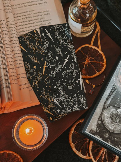 Fantasy Dragon Foil Bookmark: Gold / Tassel