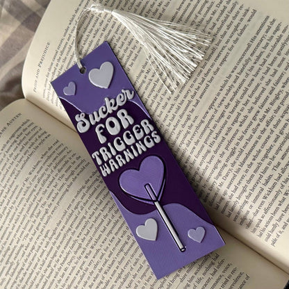 Sucker For Trigger Warning 3D Bookmark