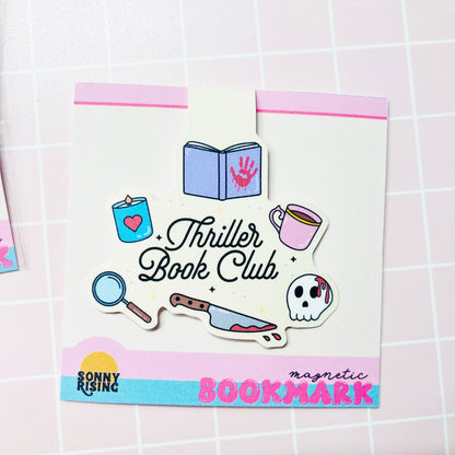 Magnetic Bookmark, Thriller Book Club