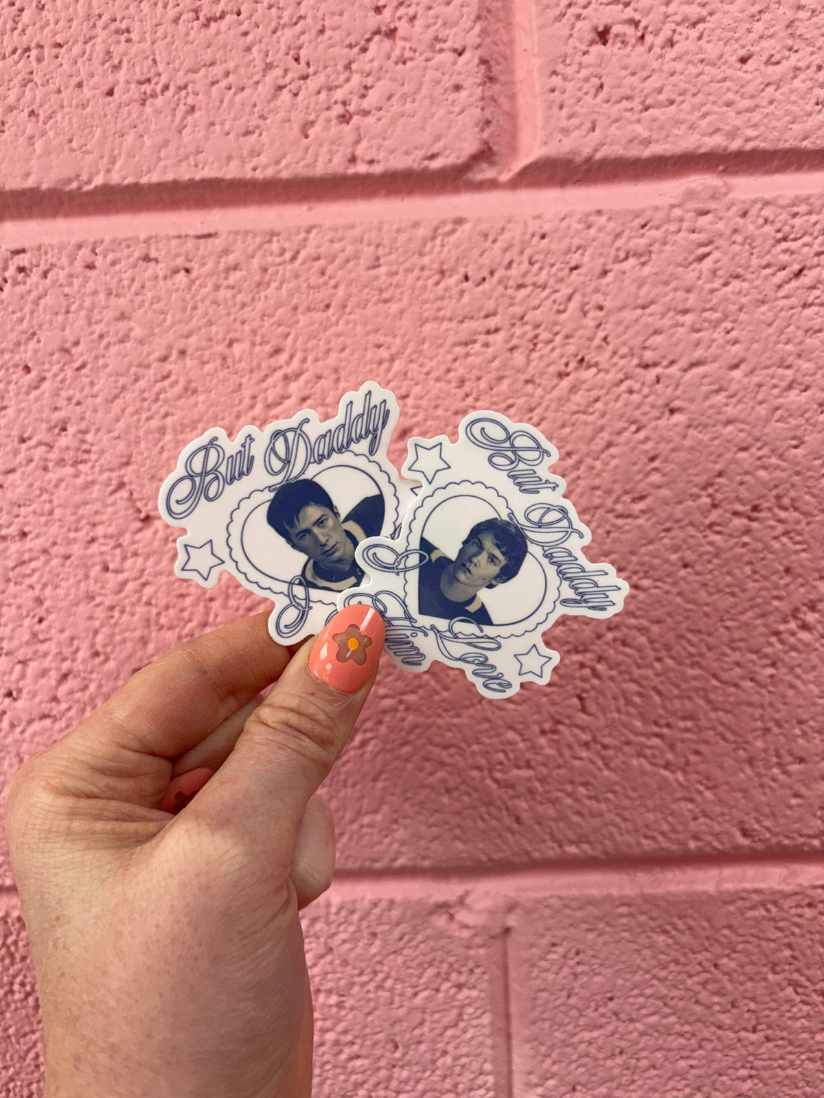 But Daddy I Love Him Heated Rivalry Sticker: Set of Both Stickers