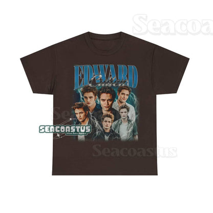 Limited Edward Cullen Vintage Graphic Unisex T-shirt: T-shirt / Black / L