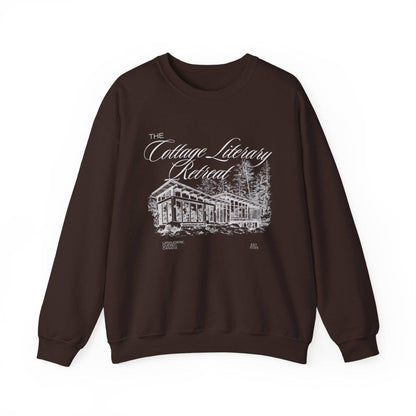 Heated Rivalry The Cottage Retreat Sweatshirt: Maroon / L