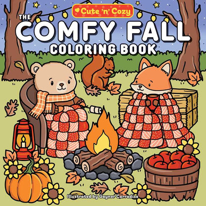 Comfy Fall Coloring Book by: Paperback; 96 pages / English