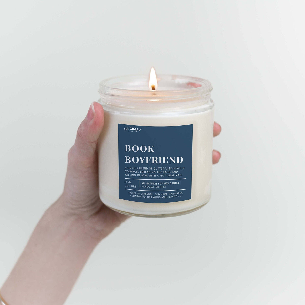 Book Boyfriend Candle: 8