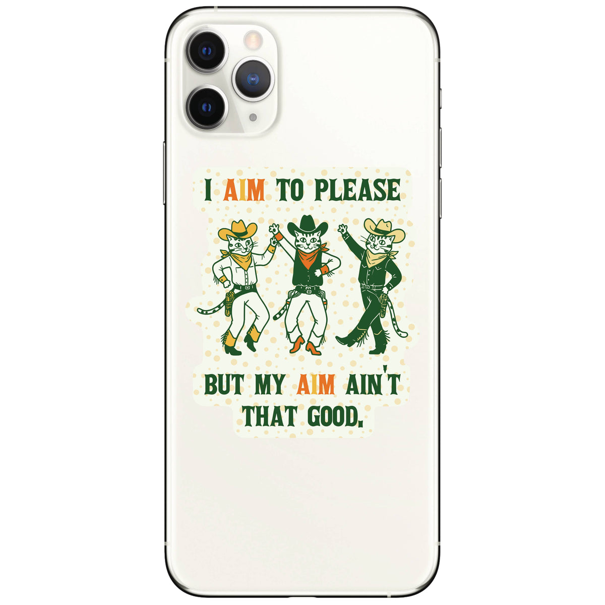 Funny Cute Kitty Cat Sarcastic High Quality Vinyl Sticker