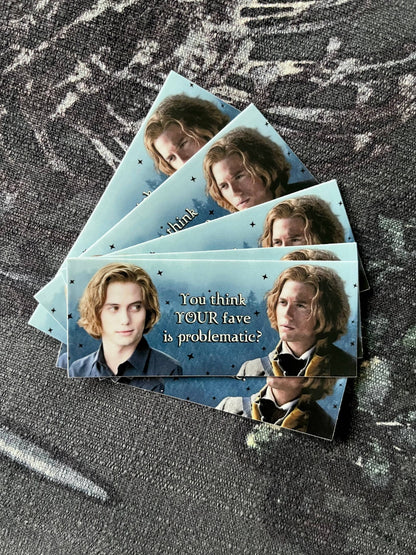 Problematic Fave 3.5" Jasper Twilight Sticker