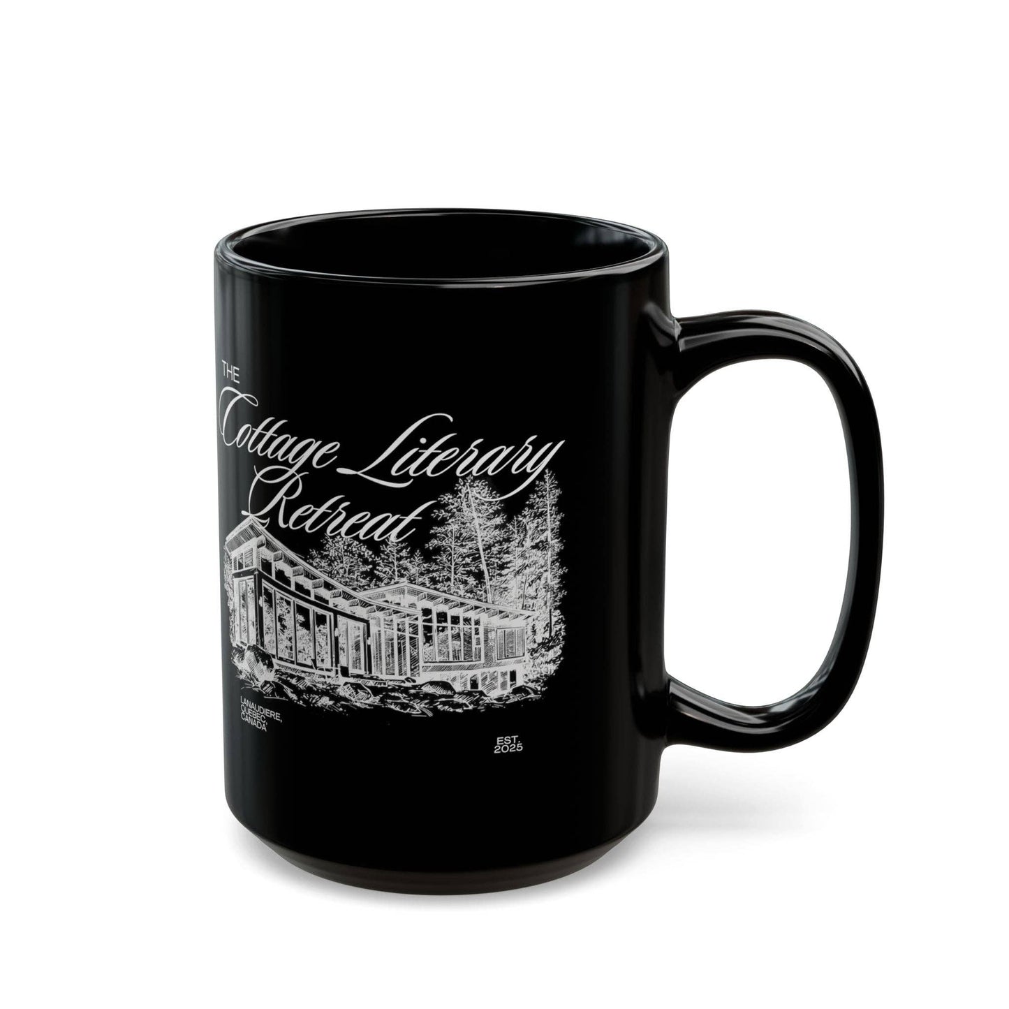 Heated Rivalry The Cottage Literary Retreat Mug (15oz): 15oz
