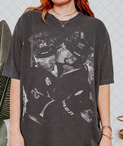 Rivalry Inspired Graphic Tee: T-shirt / Black / XL