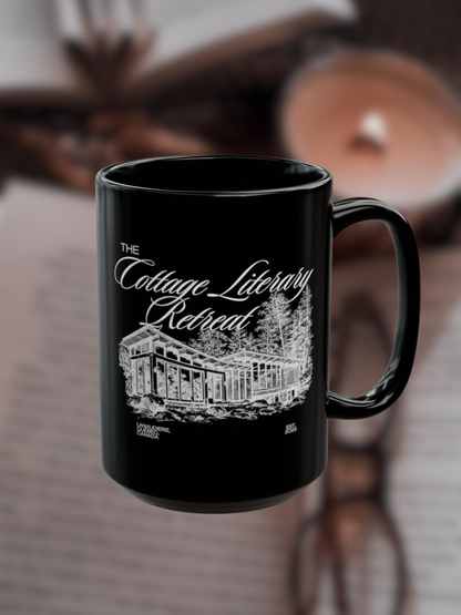Heated Rivalry The Cottage Literary Retreat Mug (15oz): 15oz