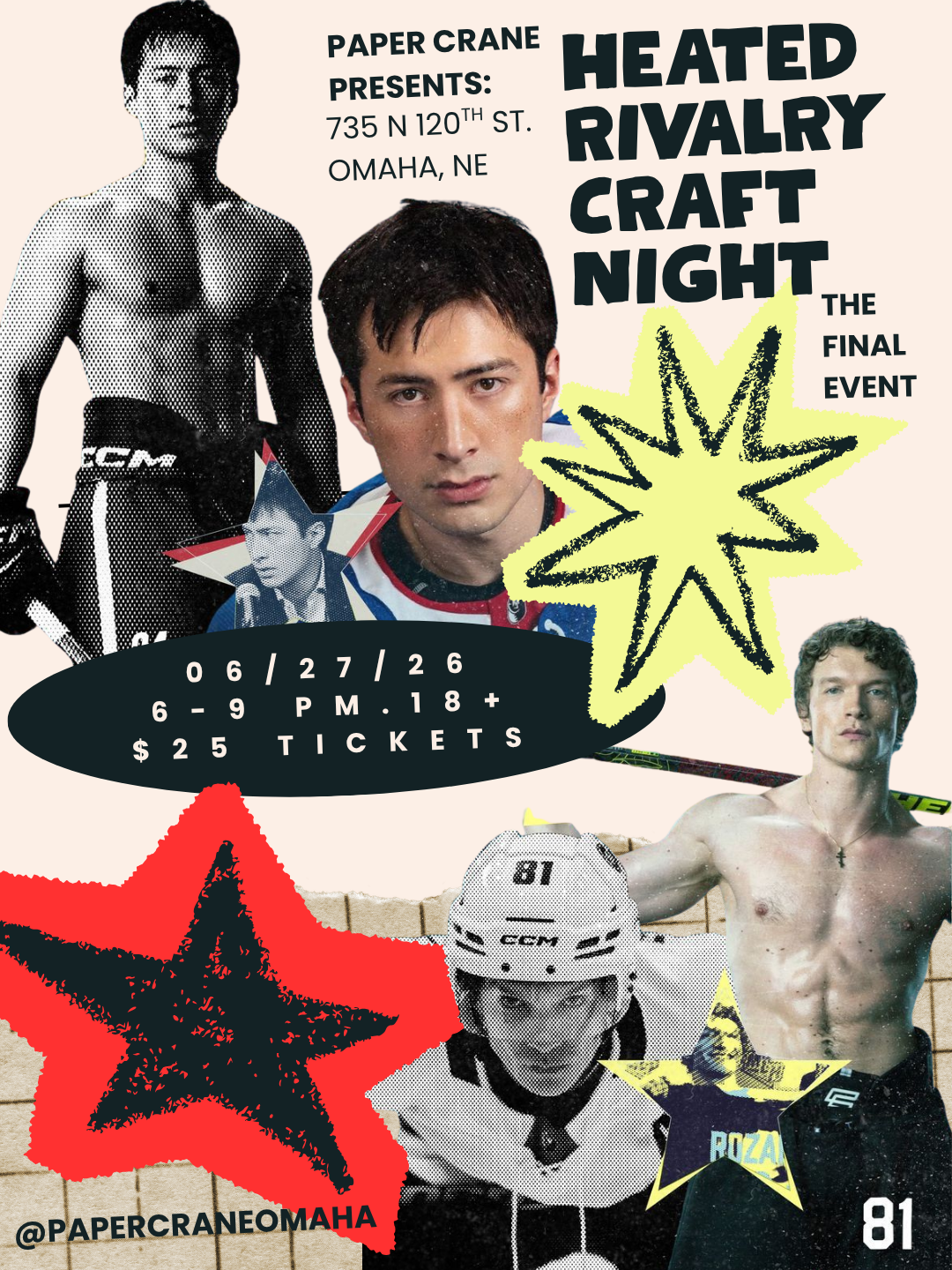 Heated Rivalry the FINAL craft night