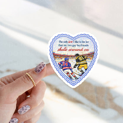The Only Ice I Like, Hockey Romance, Bookish Sticker
