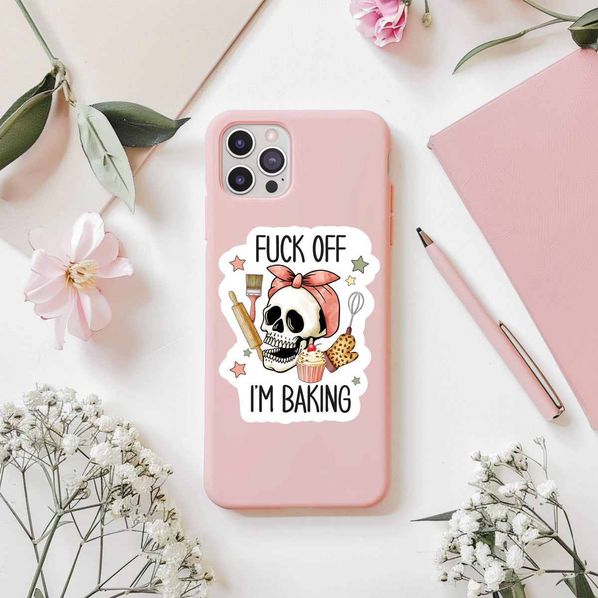 I'm Not Just A Mom Sticker, Funny Sassy Mom Quote: Loose