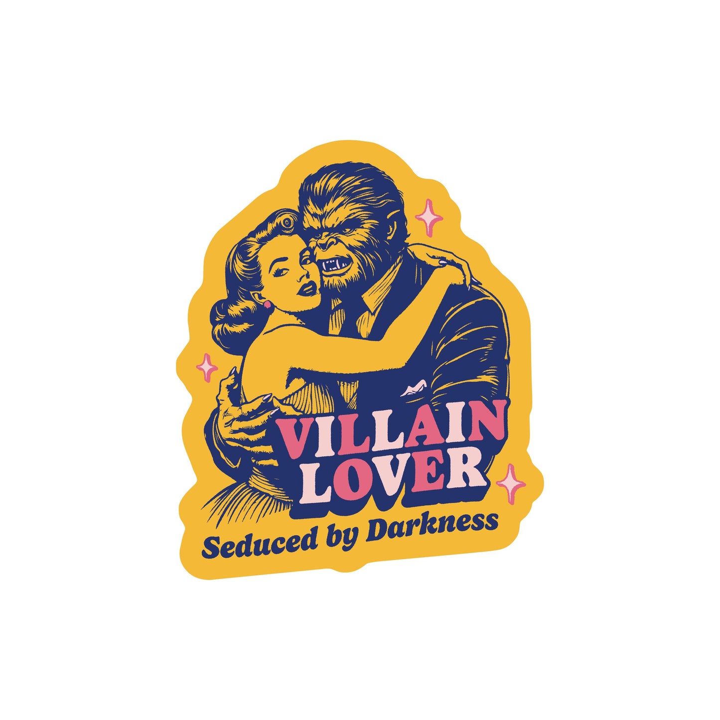 Villain Lover Book Funny Humor High Quality Vinyl Sticker