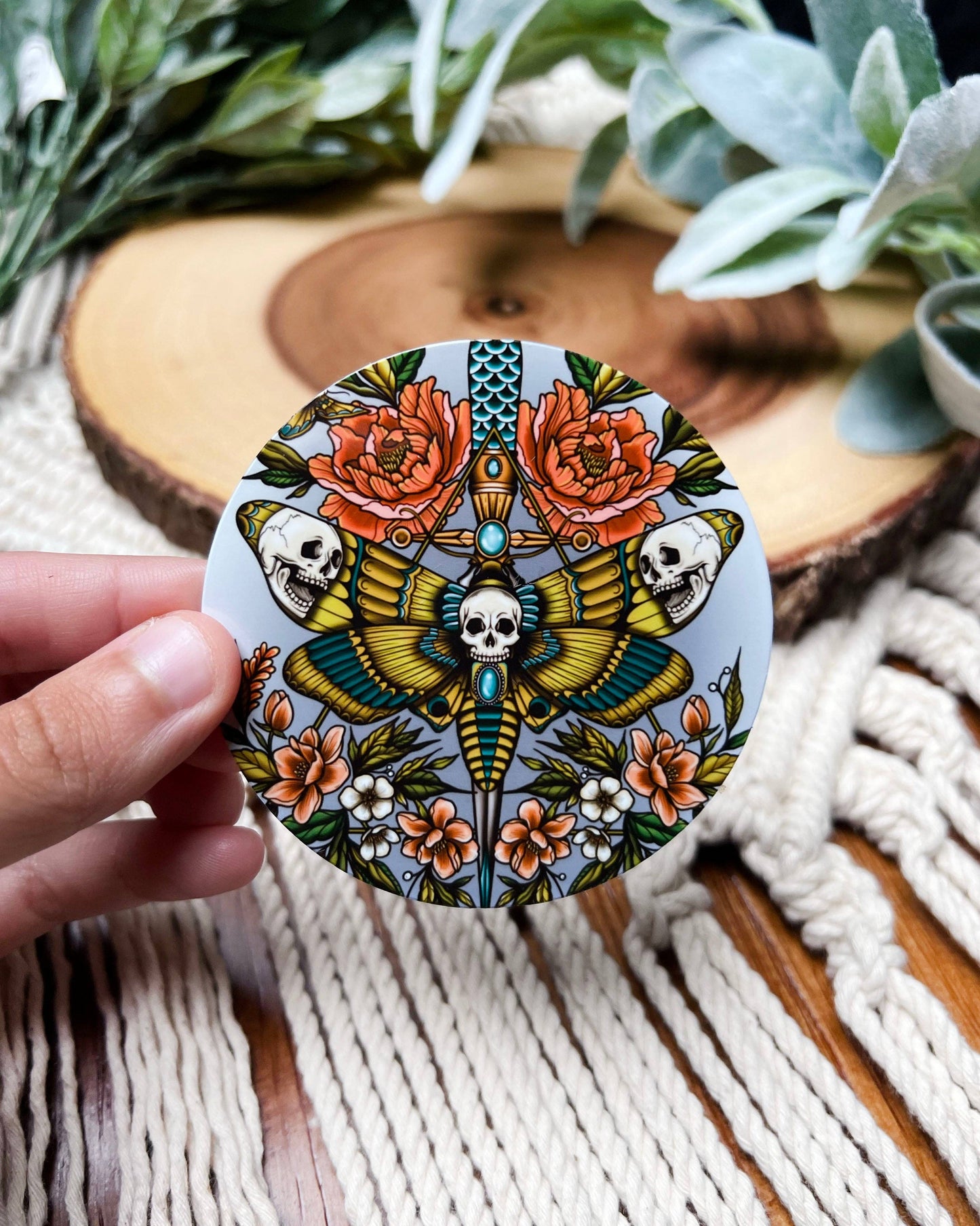 Death Moth Sticker