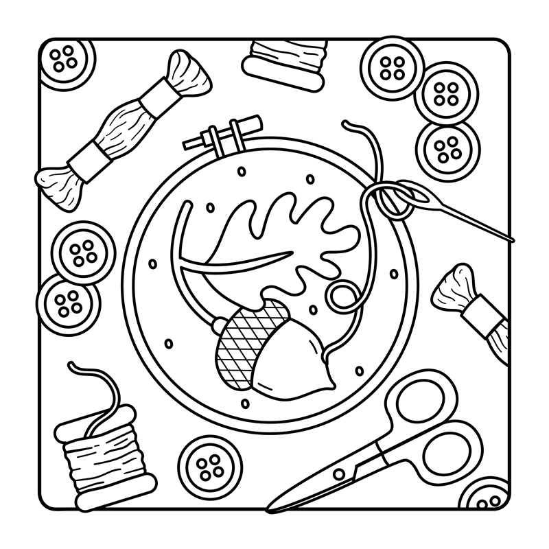 Comfy Fall Coloring Book by: Paperback; 96 pages / English