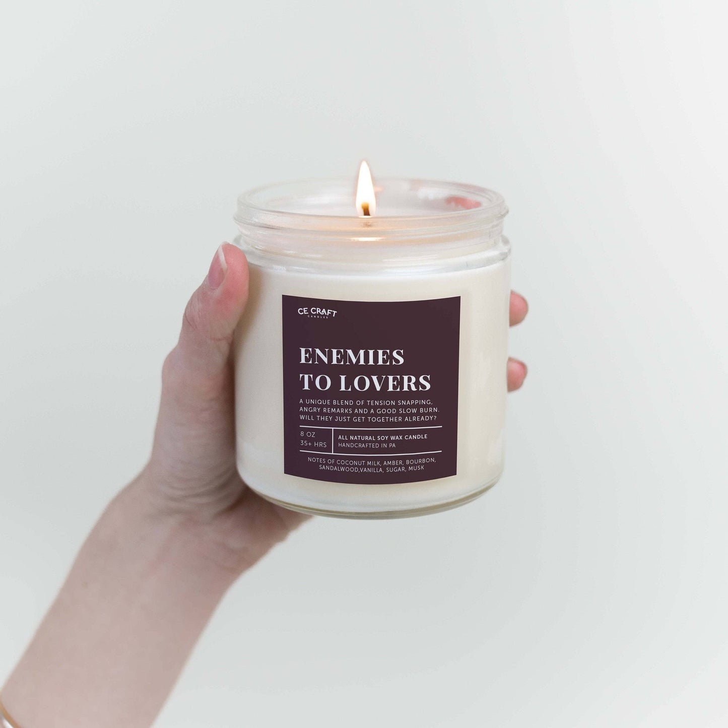 Enemies to Lovers Scented Candle: 8