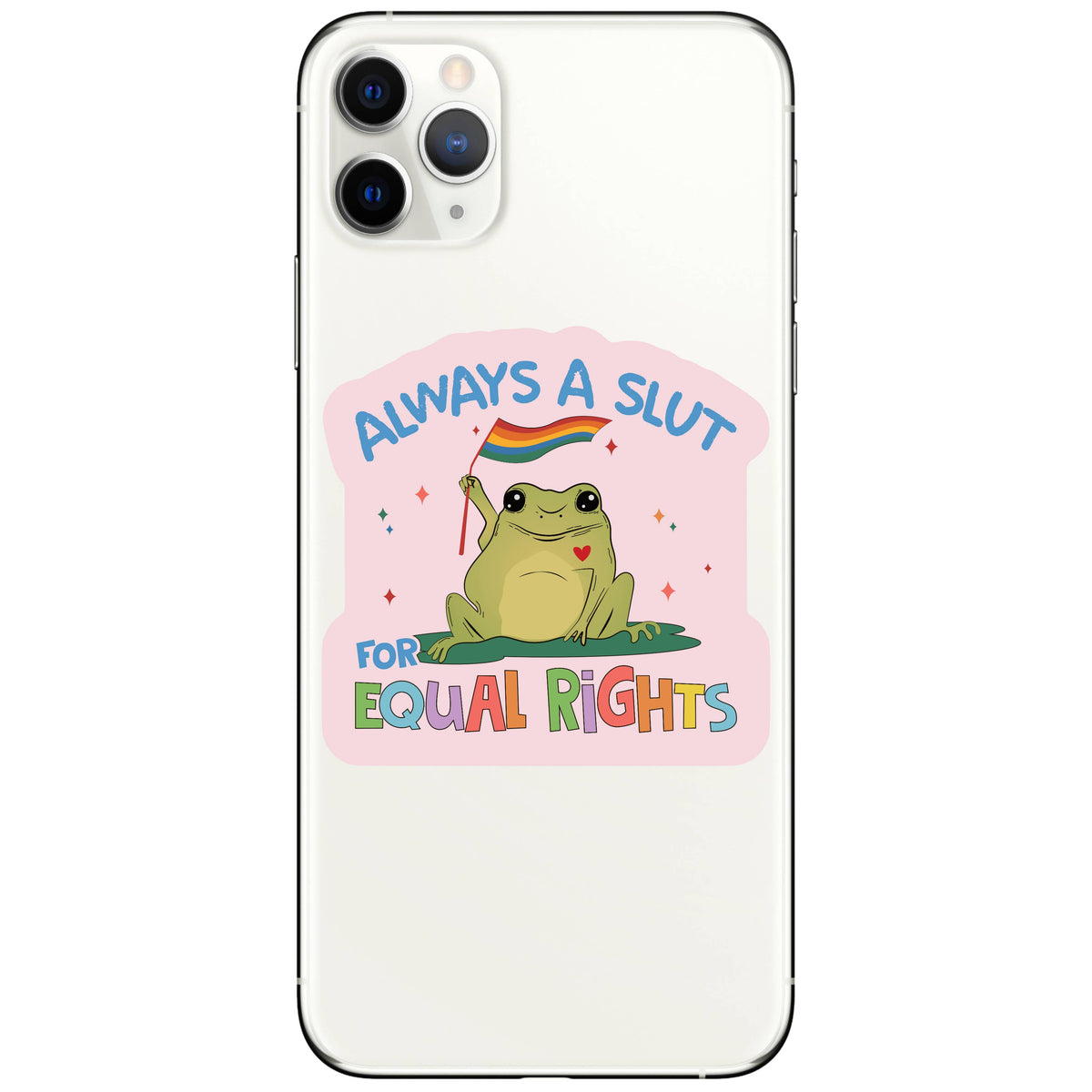 LGBTQ Equal Rights Pride Politics High Quality Vinyl Sticker