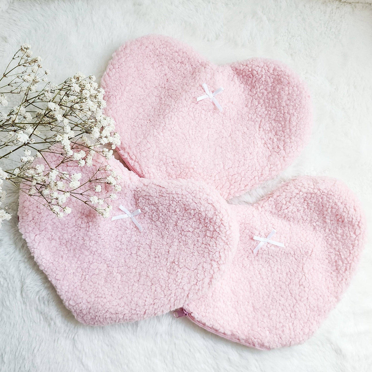 Heart Shaped Bookish Zippered Bag