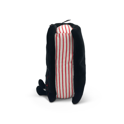 "I Like My Horrors Sinister & Disturbing" Book Plush