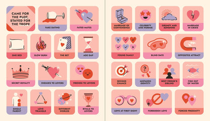 A Romance Reader's Sticker Book: Hardcover