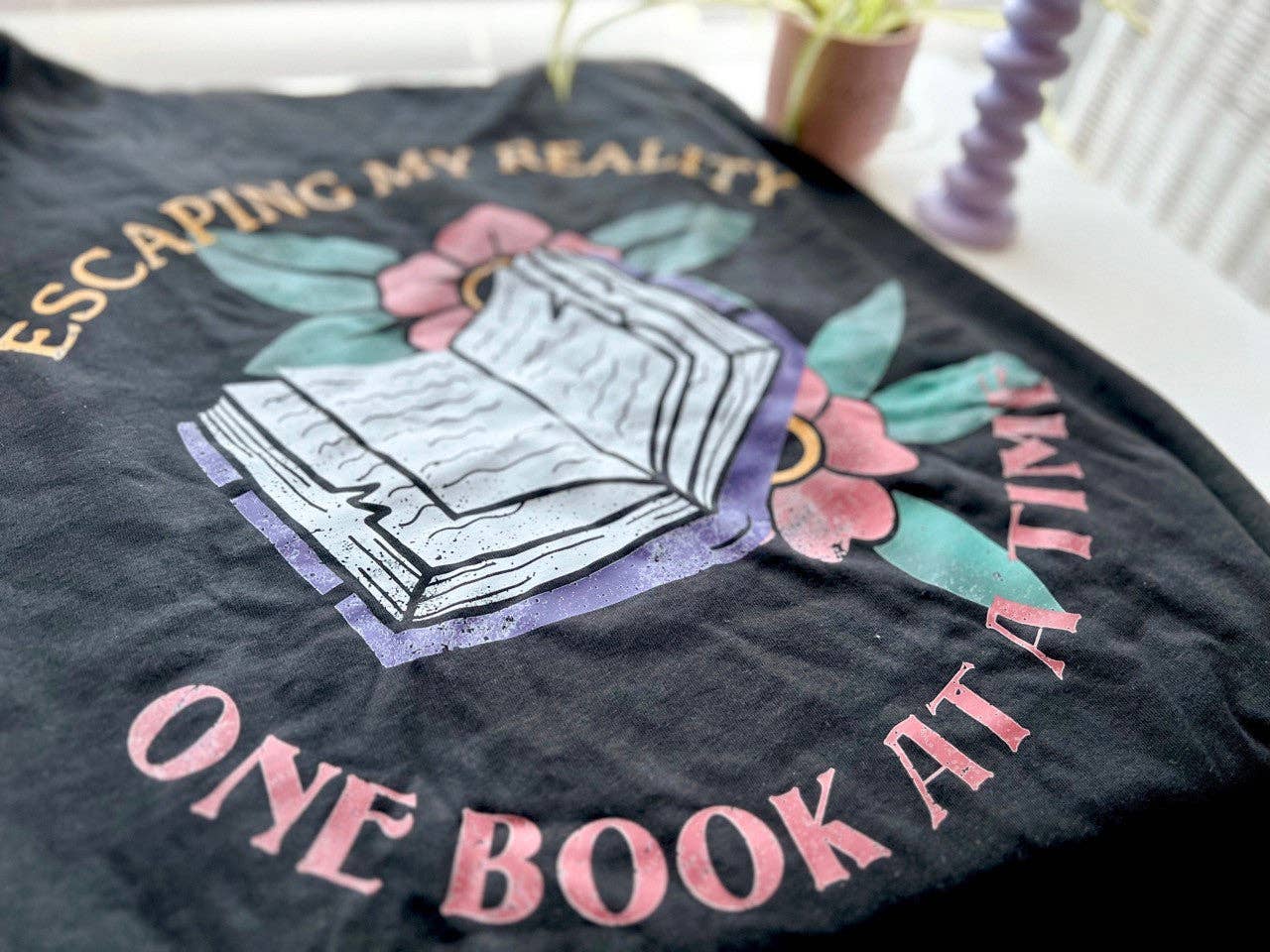 One Book at a Time Classic Tee : Large