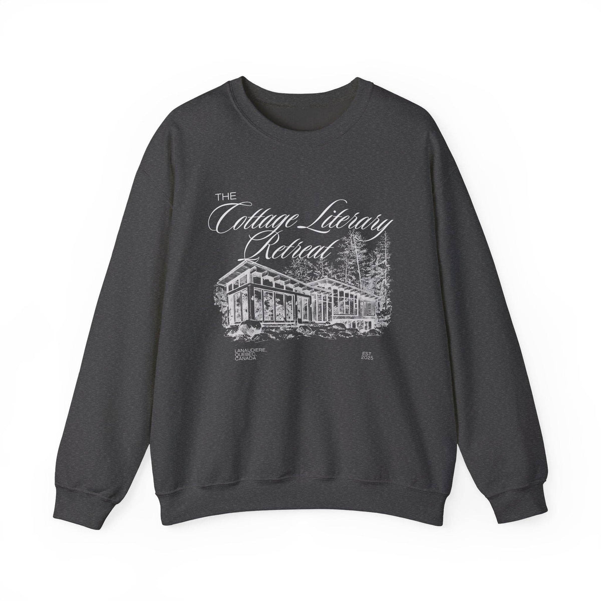 Heated Rivalry The Cottage Retreat Sweatshirt: Maroon / 2XL