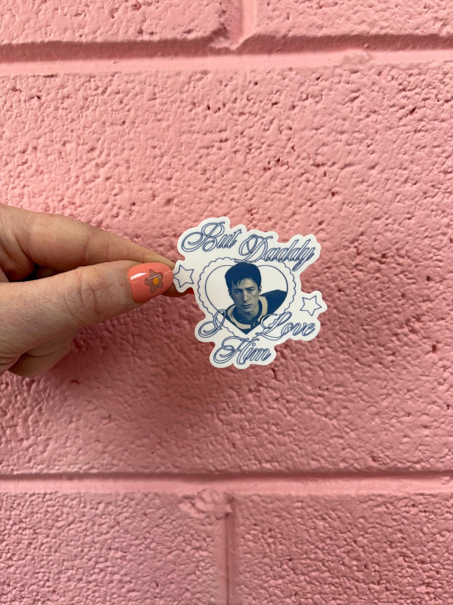 But Daddy I Love Him Heated Rivalry Sticker: Set of Both Stickers