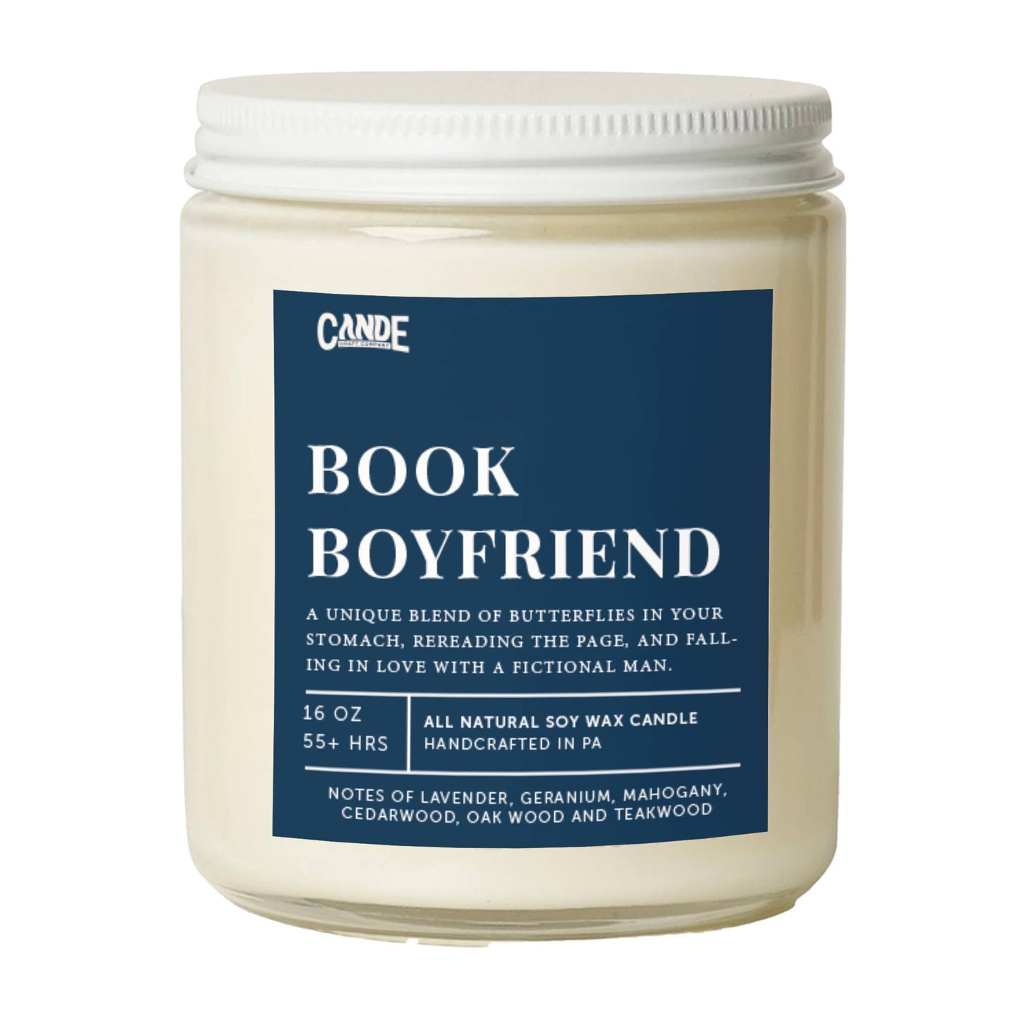 Book Boyfriend Candle: 8