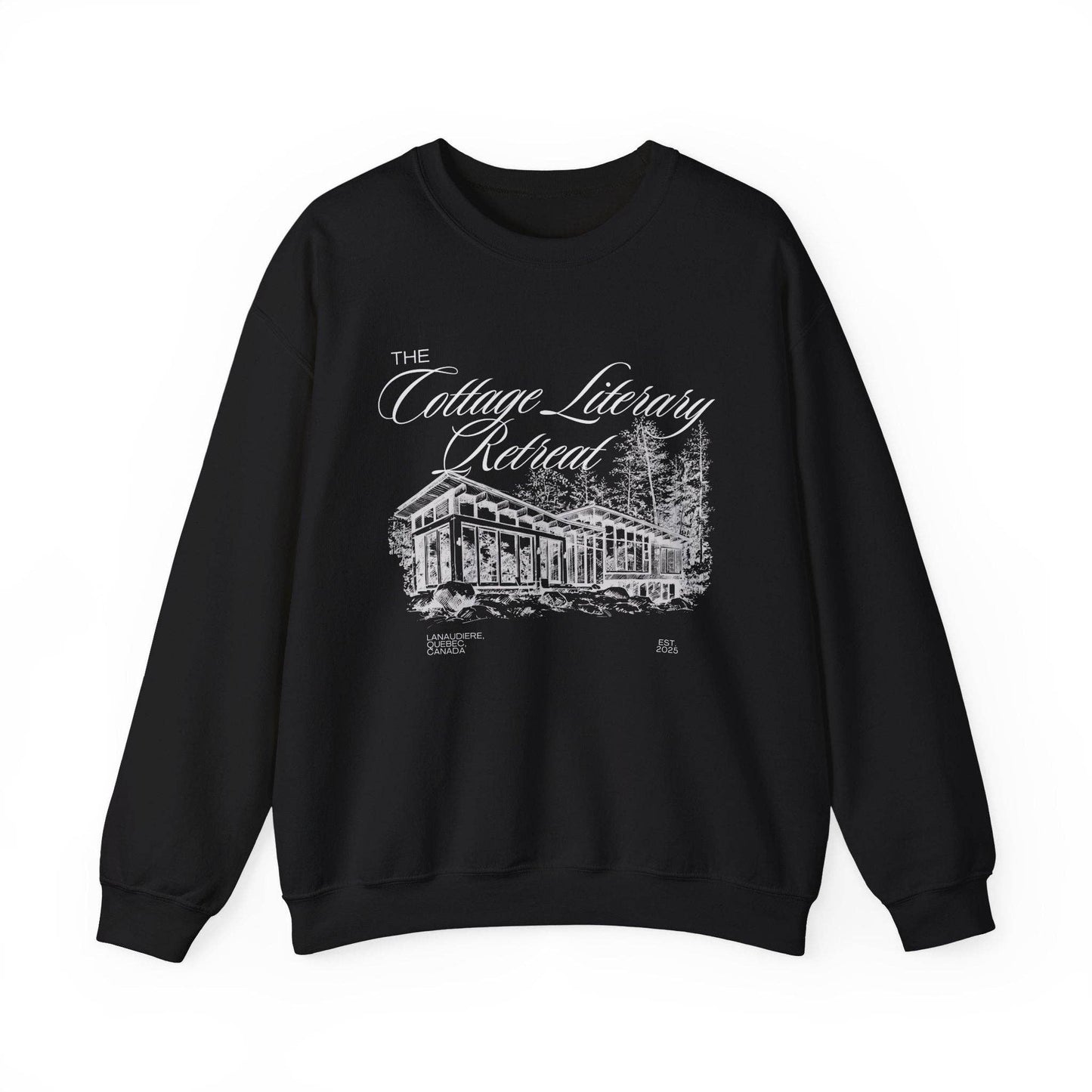 Heated Rivalry The Cottage Retreat Sweatshirt: Maroon / XL